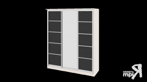 Зеркальный шкаф-купе «Стэн» СМ-140.05.002 в Когалыме - kogalym.mebel-tymen.ru | фото